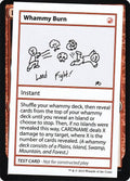 Whammy Burn (No PW Symbol)