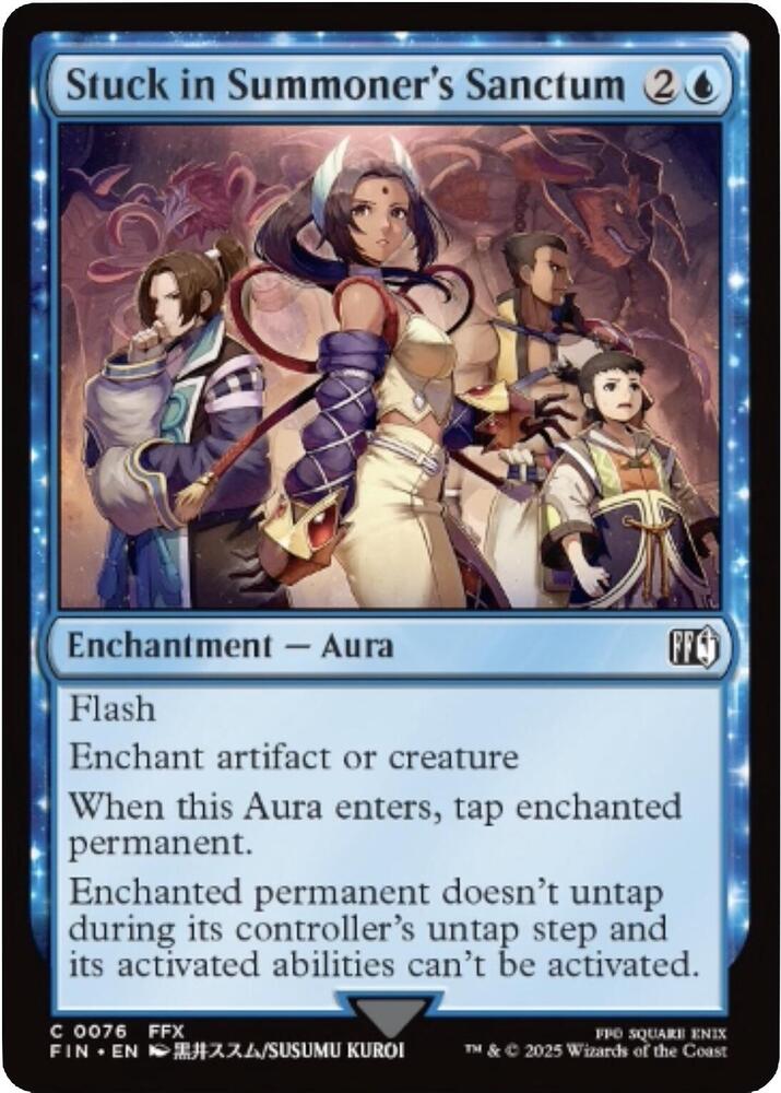 Stuck in Summoner's Sanctum