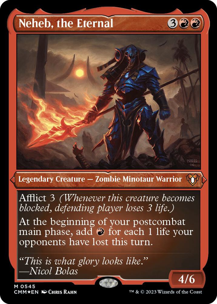 Neheb, the Eternal (Foil Etched)