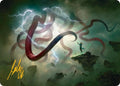 Omnipresence Art Card (Gold-Stamped Signature) [Art Series: Reality Fracture]