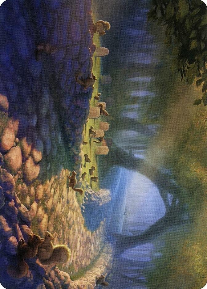 Squirrel Sanctuary Art Card