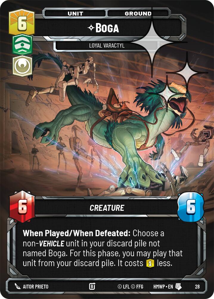 Boga - Loyal Varactyl (Foil)