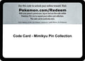 Code Card - Mimikyu Pin Collection