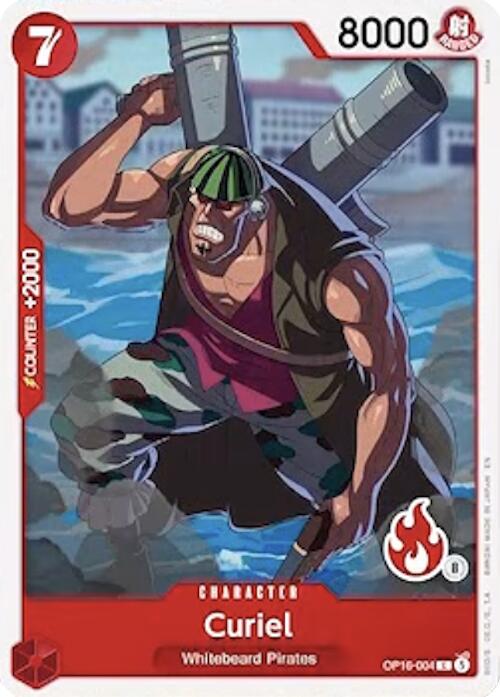 Curiel (Ace Deck) - OP16-004 [Set Sail Deck Set]