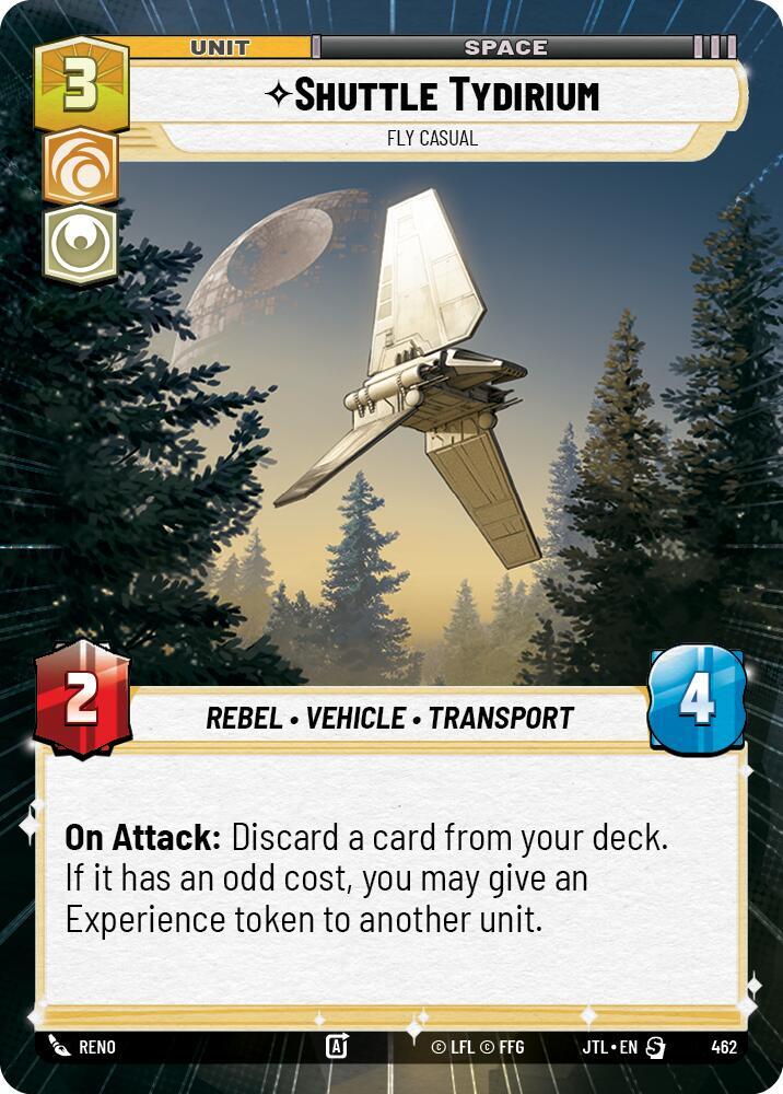 Shuttle Tydirium - Fly Casual (Hyperspace)