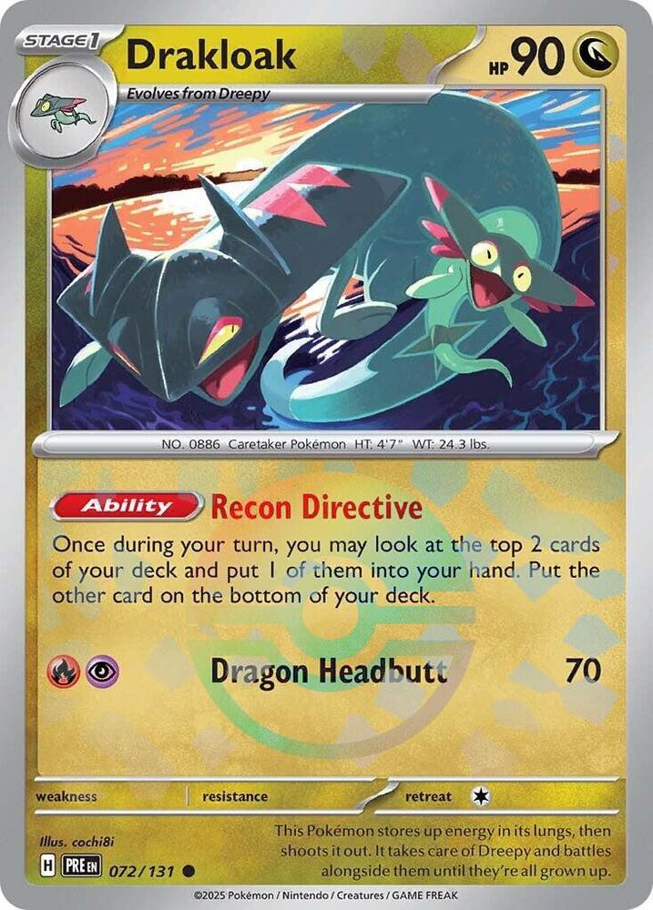 Drakloak (Poke Ball Pattern)