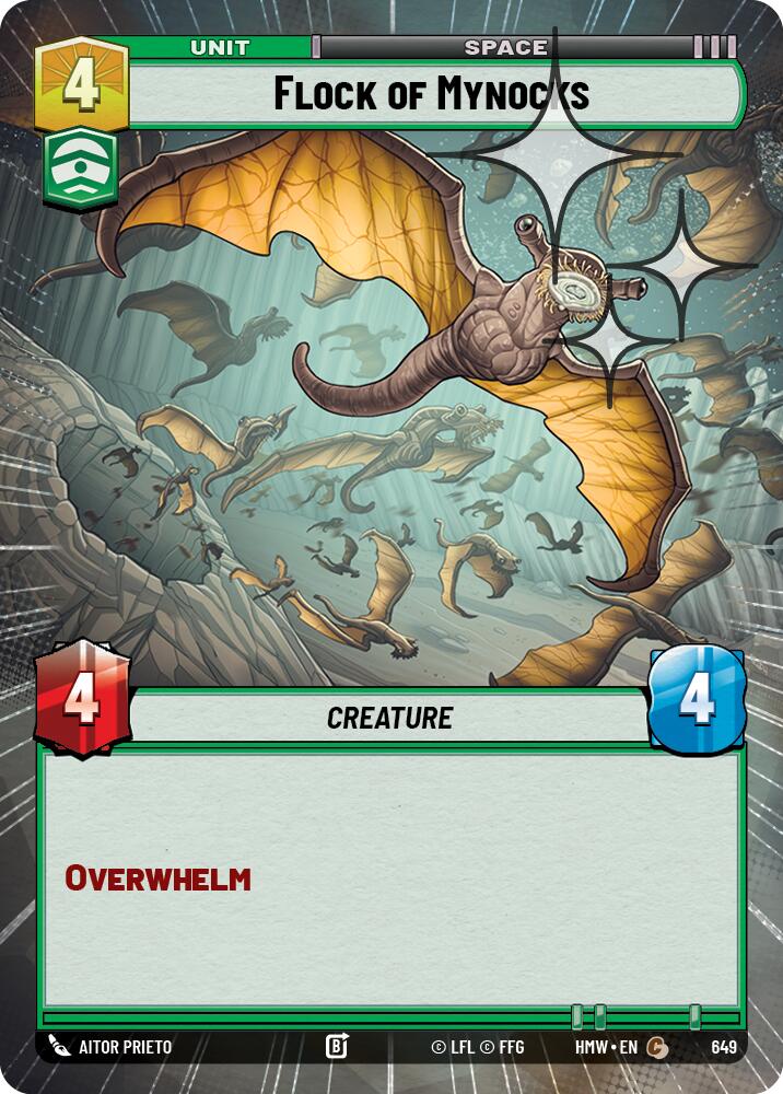 Flock of Mynocks (Hyperspace Foil) [Homeworlds]