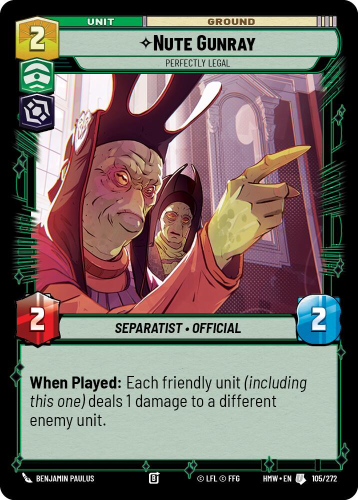 Nute Gunray - Perfectly Legal [Homeworlds]
