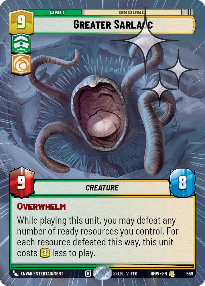 Greater Sarlacc (Hyperspace Foil) [Homeworlds]
