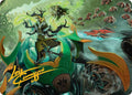 Aatchik, Emerald Radian Art Card (15/54) (Gold-Stamped Signature)