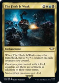 The Flesh Is Weak (Surge Foil)