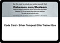 Code Card - Silver Tempest Elite Trainer Box