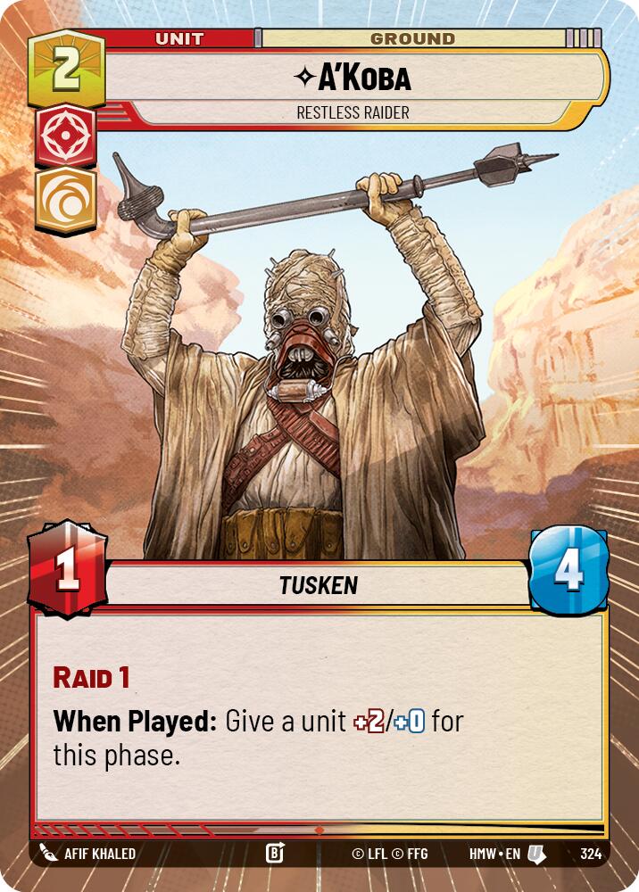 A'Koba - Restless Raider (Hyperspace) [Homeworlds]