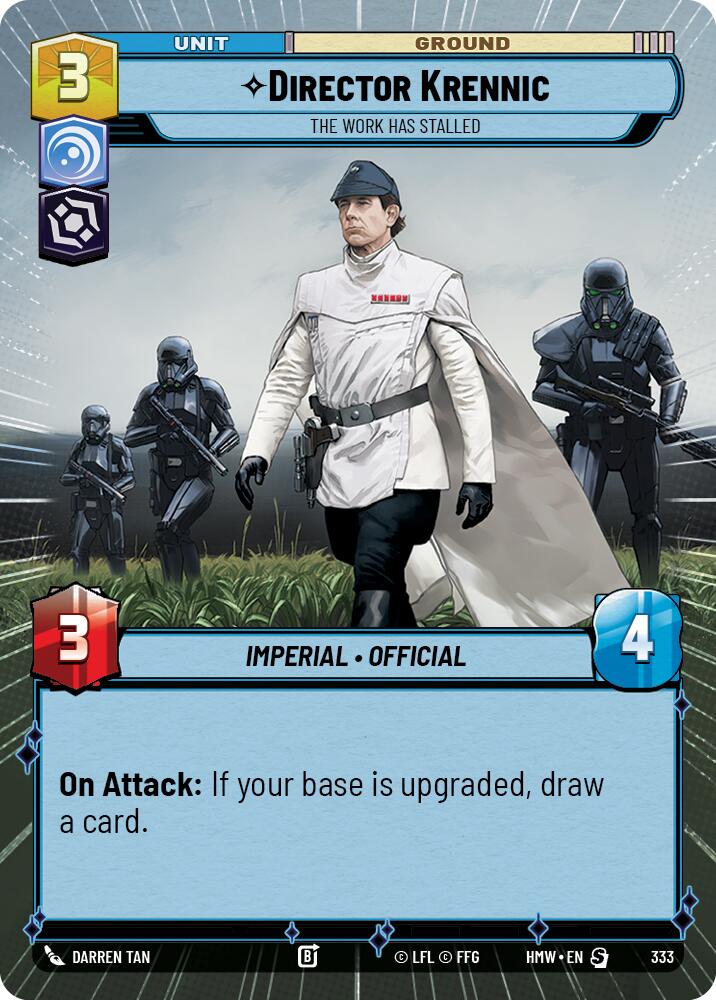 Director Krennic - The Work Has Stalled (Hyperspace) [Homeworlds]