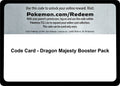 Code Card - Dragon Majesty Booster Pack