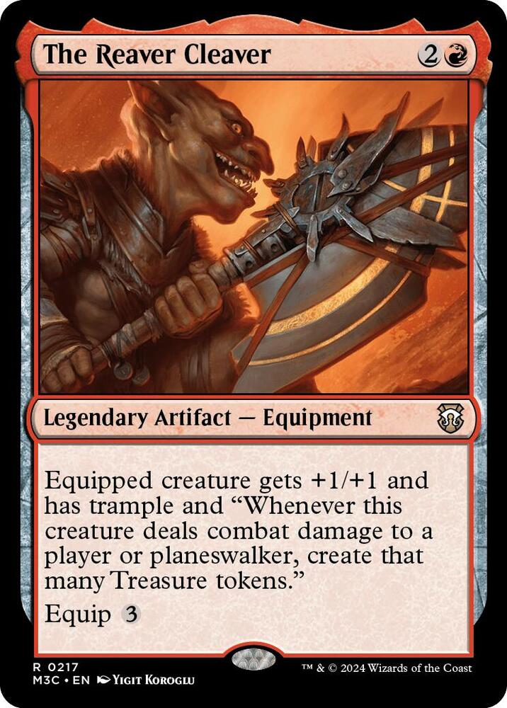 The Reaver Cleaver (Ripple Foil)