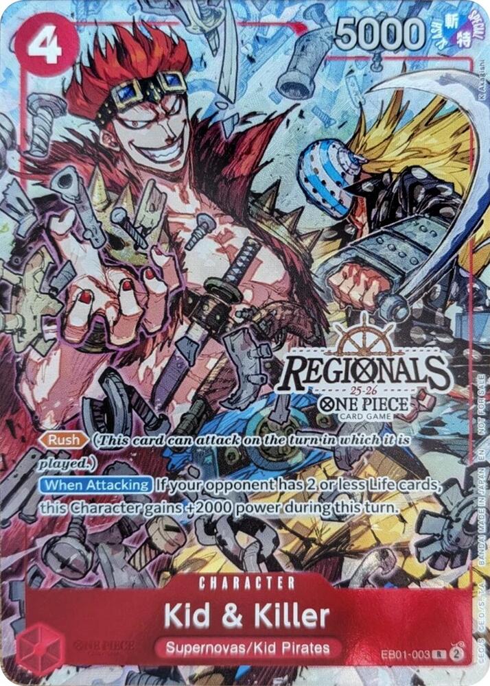 Kid & Killer (CS 25-26 Regionals Textured Chase Promo)