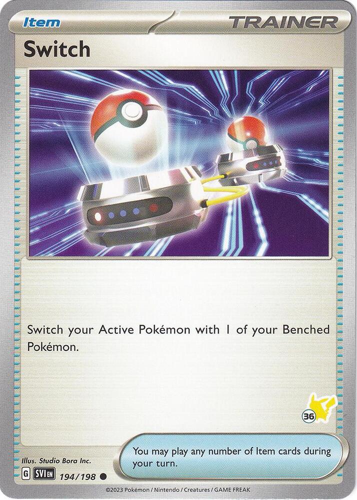 Switch - Pikachu 36