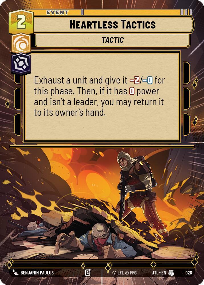 Heartless Tactics (Hyperspace Foil)