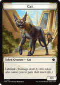 Cat (0027) // Phyrexian Goblin Double-Sided Token