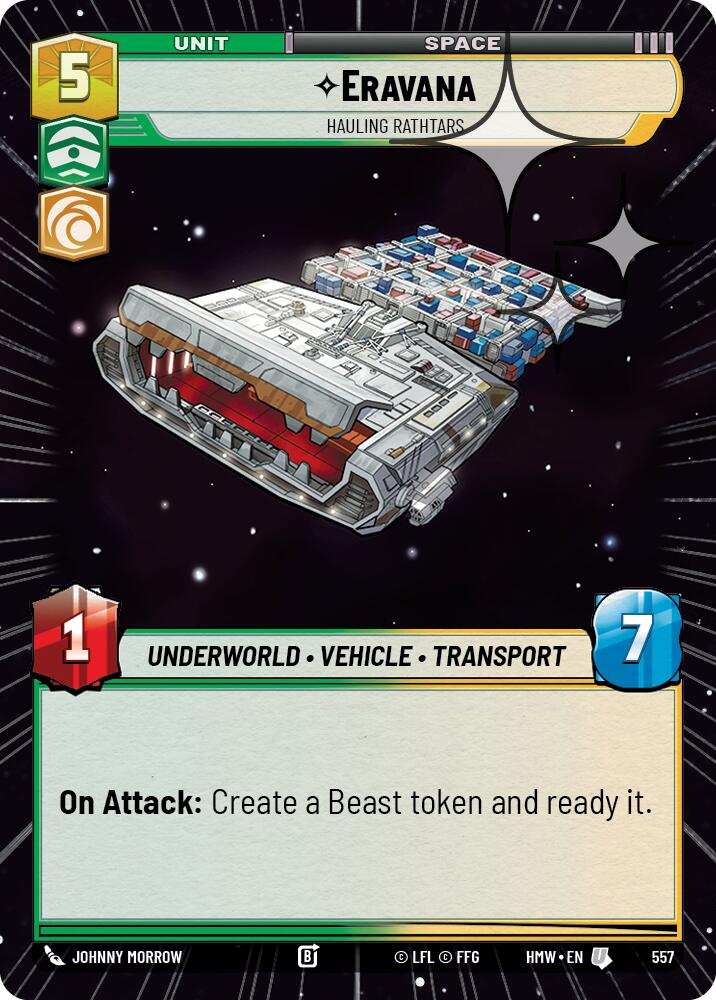 Eravana - Hauling Rathtars (Hyperspace Foil) [Homeworlds]