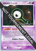 Unown [Q] - 2010 (Mychael Bryan)