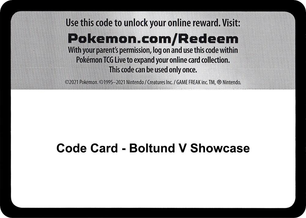 Code Card - Boltund V Showcase