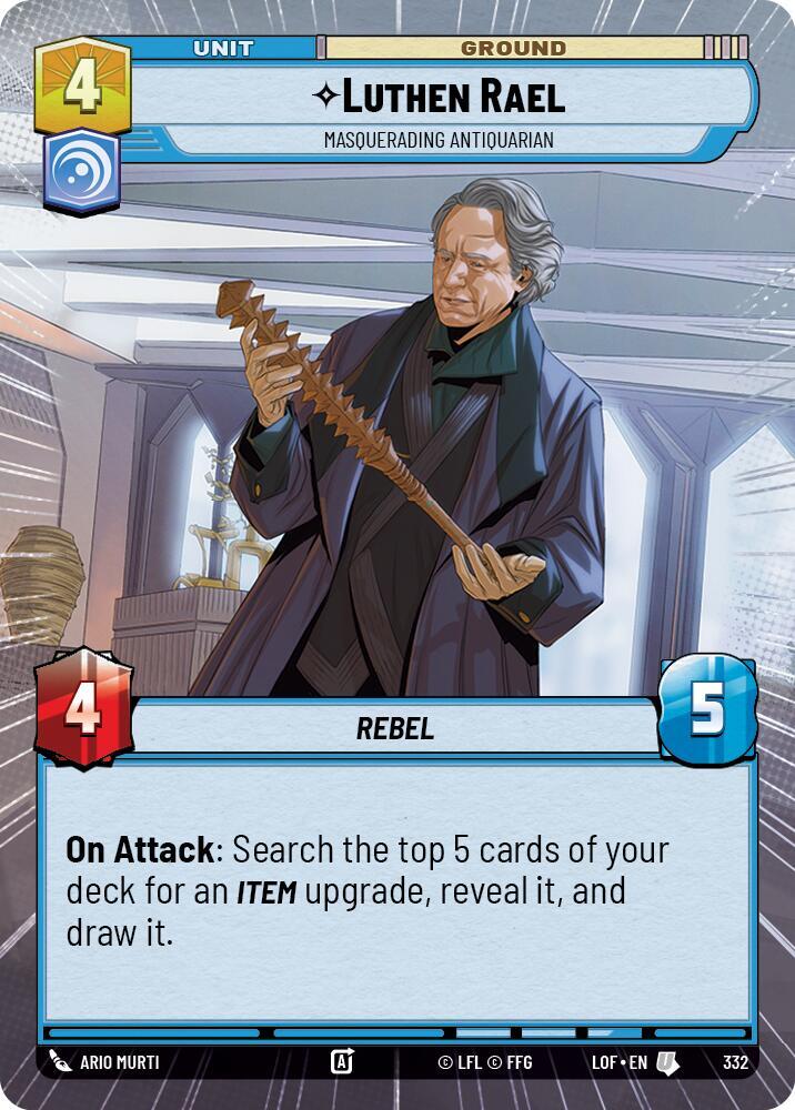Luthen Rael - Masquerading Antiquarian (Hyperspace)