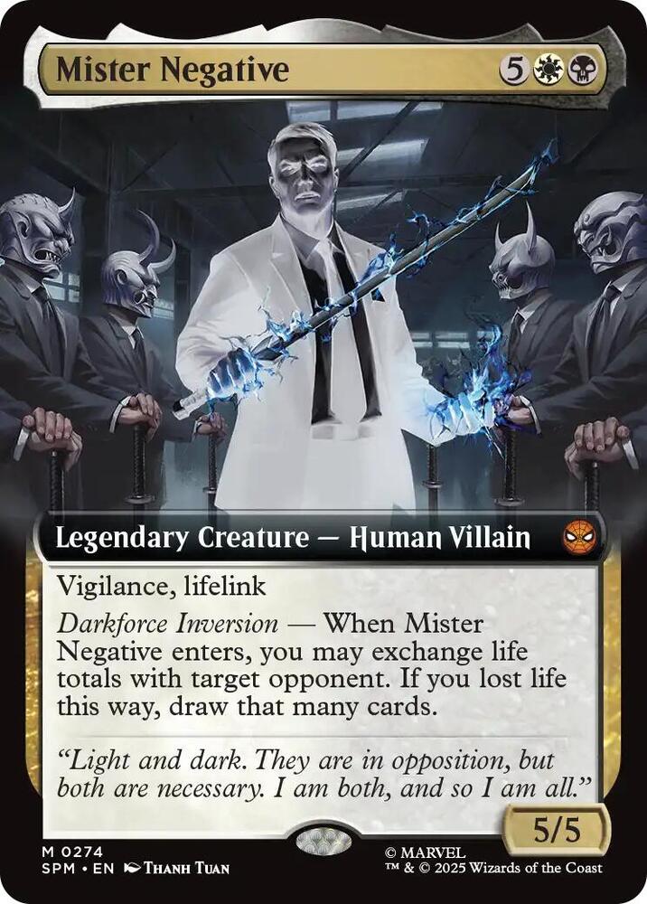 Mister Negative (Extended Art)