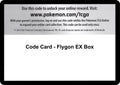 Code Card - Flygon EX Box