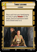 Three Lessons