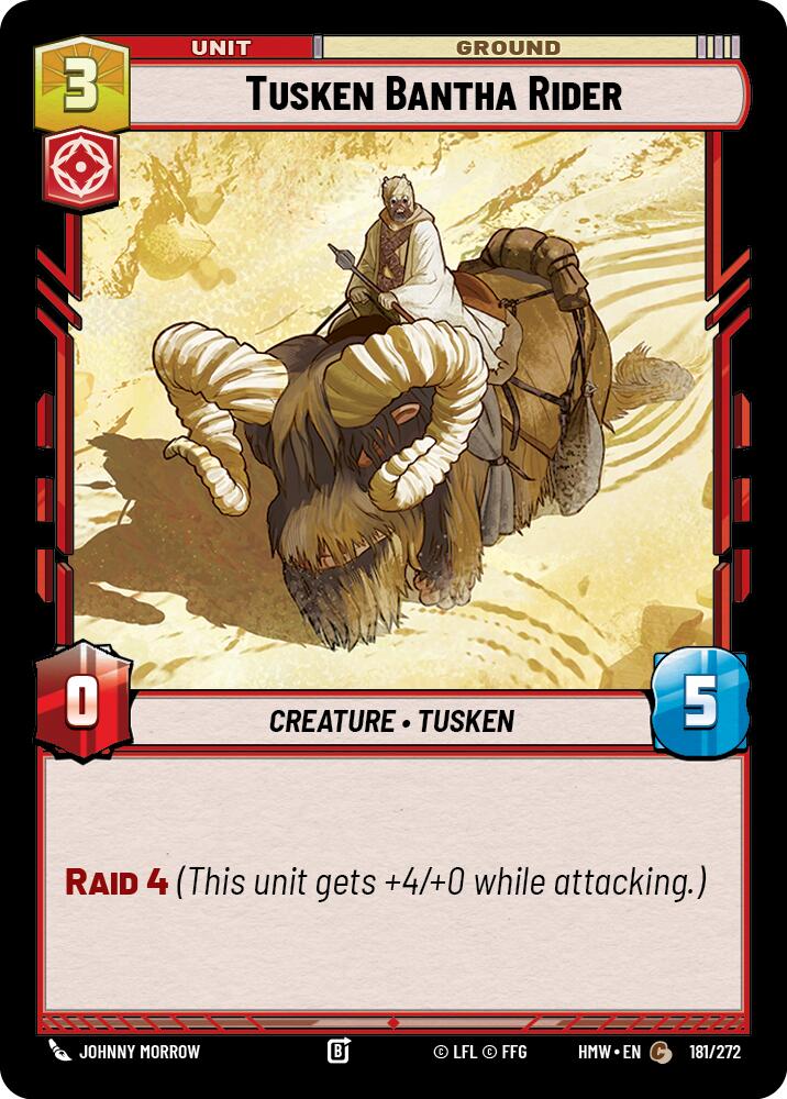 Tusken Bantha Rider [Homeworlds]