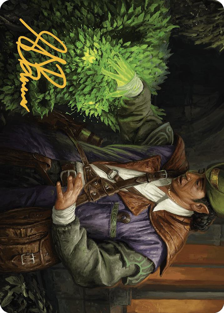 Hedge Whisperer Art Card (Gold-Stamped Signature)