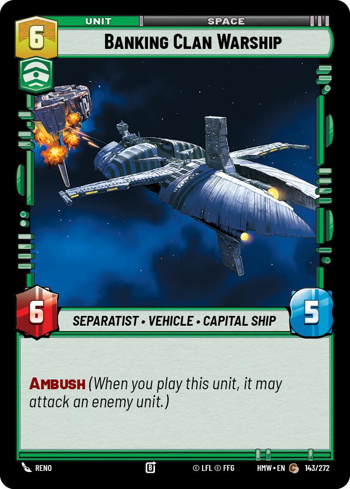 Banking Clan Warship [Homeworlds]