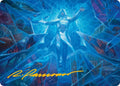 Overwrite the Multiverse Art Card (Gold-Stamped Signature) [Art Series: Reality Fracture]