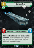 Bothan-5 - New Republic Prison Ship (Hyperspace Foil)