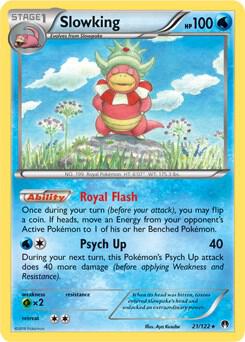 Slowking - 21/122 (Cosmos Holo)