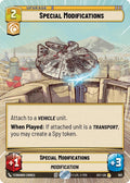 Special Modifications (Hyperspace Foil)