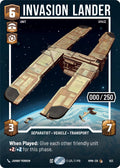 Invasion Lander (Serialized) [Homeworlds]