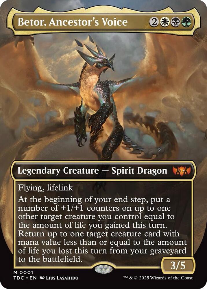 Betor, Ancestor's Voice (Borderless)