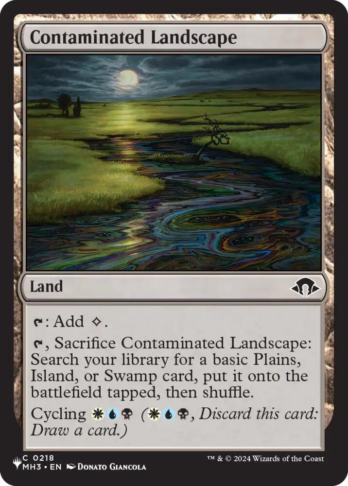 Contaminated Landscape [The List Reprints]