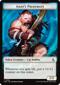 Ajani's Pridemate // Ajani Resolute Double-Sided Token
