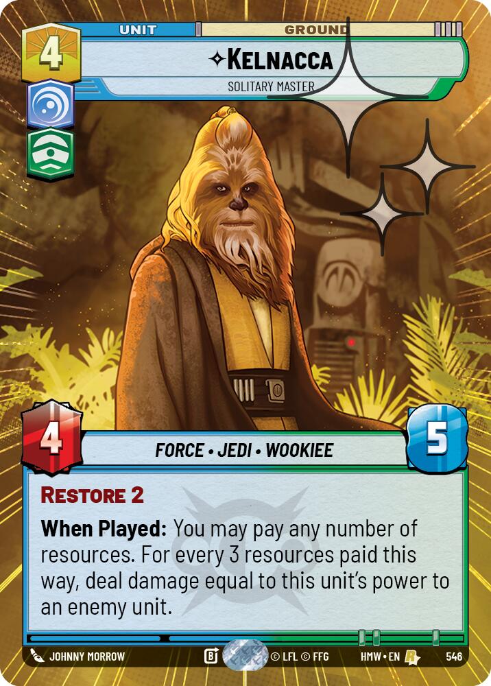 Kelnacca - Solitary Master (Hyperspace Foil) [Homeworlds]