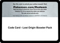 Code Card - Lost Origin Booster Pack