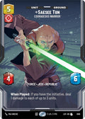 Saesee Tiin - Courageous Warrior (Prestige Foil)