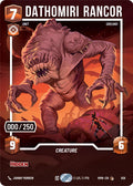 Dathomiri Rancor (Serialized) [Homeworlds]