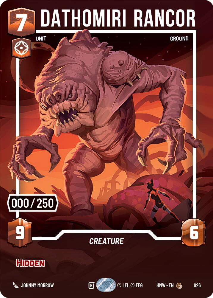 Dathomiri Rancor (Serialized) [Homeworlds]