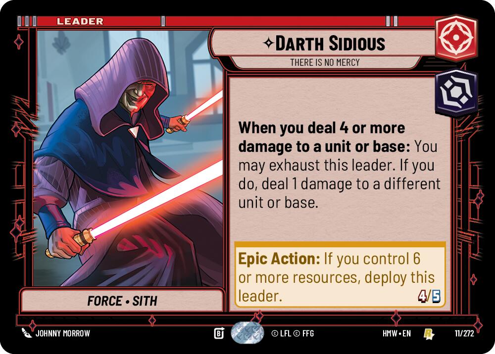 Darth Sidious - There Is No Mercy [Homeworlds]